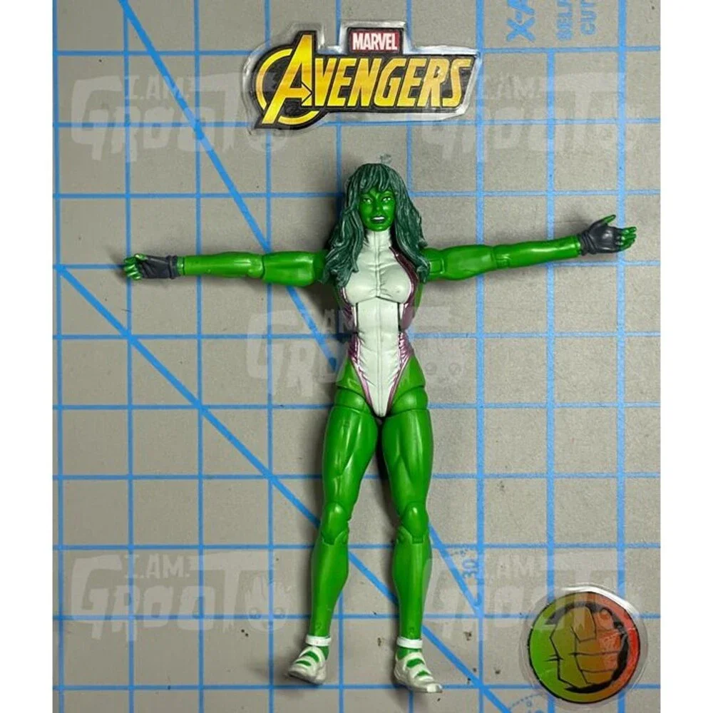 Marvel Legends She-Hulk Action Figure Blob Leotard Costume Jennifer Walters C